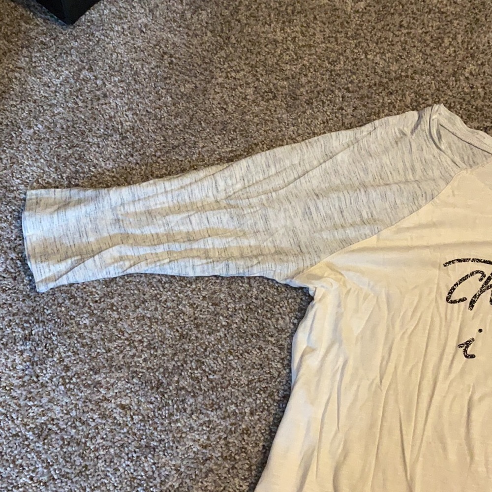 Maurices size large Chocolate I luv u shirt - Picture 4 of 6